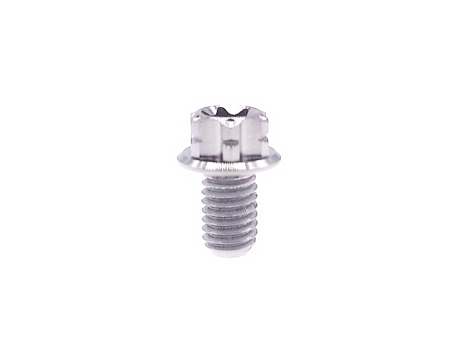 Titanium bolt M6x10 15 20 25 30 35 40 45 50 55 60 65 70mm Flange Torx T30 Head Screw for Bicycle and Motorcycle ,Pitch 1mm,by Tianswer