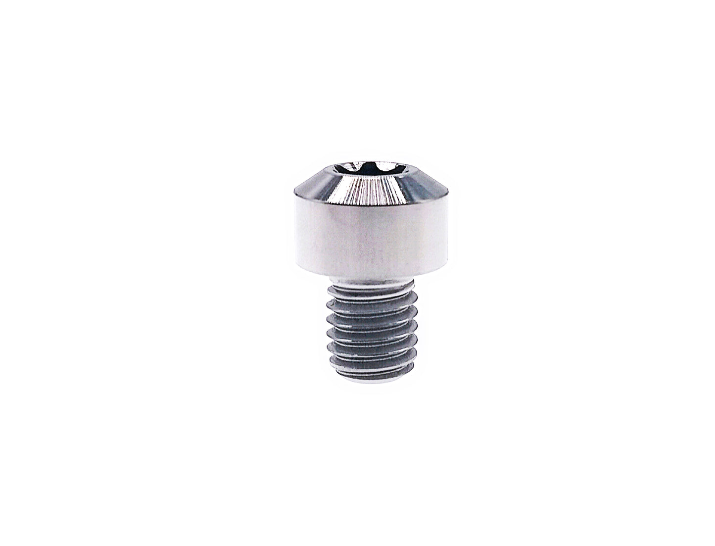 Titanium Bolt M8x10 15 20 25 30 35 40 45 50 55 60 65 70 75 80 85 90mm Chamfered column Torx head Screw for Motorcycle, Pitch 1mm, by Tianswer