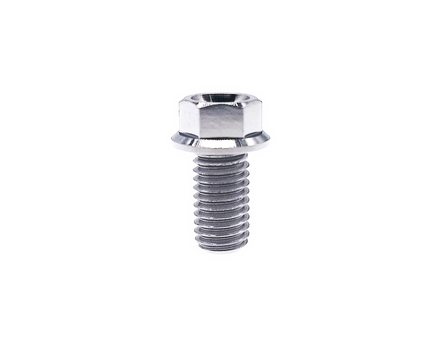 Titanium Bolt M8x10 15 20 25 30 35 40 45 50 55 60 65 70 75 80 85 90mm Small Flange Hex Head Screw for Motorcycle Brake ,Pitch 1.25mm , by Tianswer