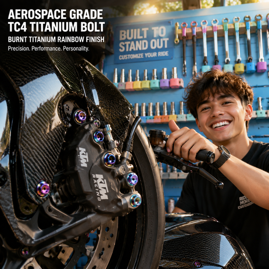 Upgrade Your Yamaha NVX 155 &amp; XMAX: CNC Parts Meet PVD Titanium Bolts