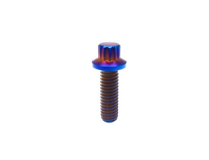 Titanium Bolt  5/16"-18 Bi-Hex/12point Flange Bolts,Professional wheel hub screws,by Tianswer