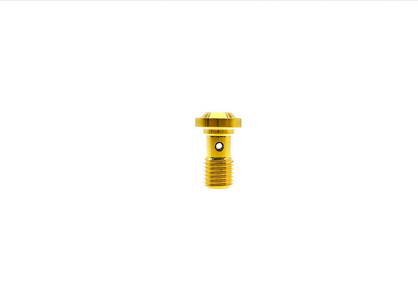 Titanium Bolt M10x19mm Flying Saucer Single Hole Torx Head Caliper Oil Pipe Screw for Brembo Motorcycle,Pitch 1/1.25mm , by Tianswer