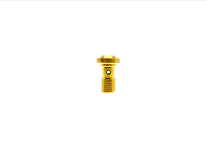 Titanium Bolt M10x19mm Flying Saucer Single Hole Torx Head Caliper Oil Pipe Screw for Brembo Motorcycle,Pitch 1/1.25mm , by Tianswer