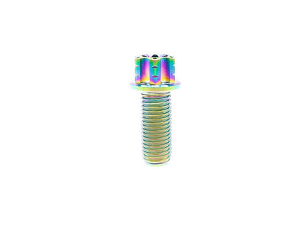 Titanium Bolt M10×20 25 30 35 40 45 50 55 60 65 70mm Flange Torx T50 Head Screw for Motorcycle,Center axle,Engine,Pitch 1.5mm,by Tianswer