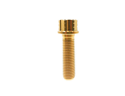 Titanium Bolt M10×20 25 30 35 40 45 50 55 60 65 70mm Flange Torx T50 Head Screw for Motorcycle,Center axle,Engine,Pitch 1.5mm,by Tianswer