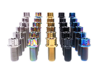 Titanium Bolt M10×20 25 30 35 40 45 50 55 60 65 70mm Flange Torx T50 Head Screw for Motorcycle,Center axle,Engine,Pitch 1.5mm,by Tianswer
