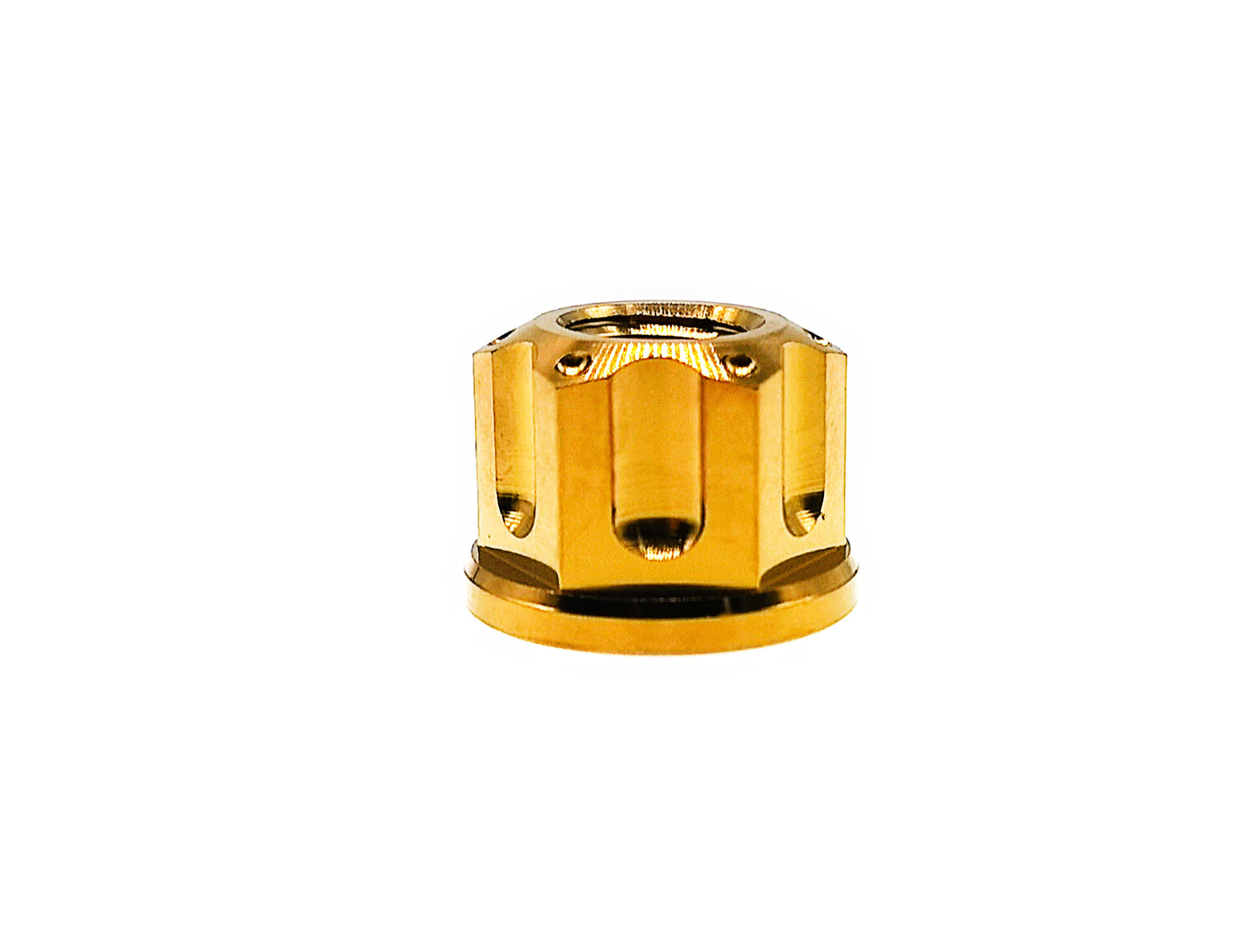 Titanium Nut M6 M8 M10 M12 M14 M16 Flange Fancy Rear Axle Nut for Mountain bike motorcycle car modification ,Pitch 1/1.25/1.5mm, by Tianswer