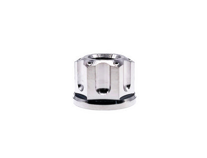 Titanium Nut M6 M8 M10 M12 M14 M16 Flange Fancy Rear Axle Nut for Mountain bike motorcycle car modification ,Pitch 1/1.25/1.5mm, by Tianswer