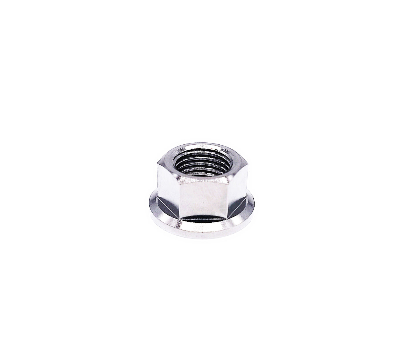 Titanium Nut M10 M12 Flange Hex Nut for Bike Motorcycle Car,Pitch 1/1.25/1.5/1.75mm,by Tianswer