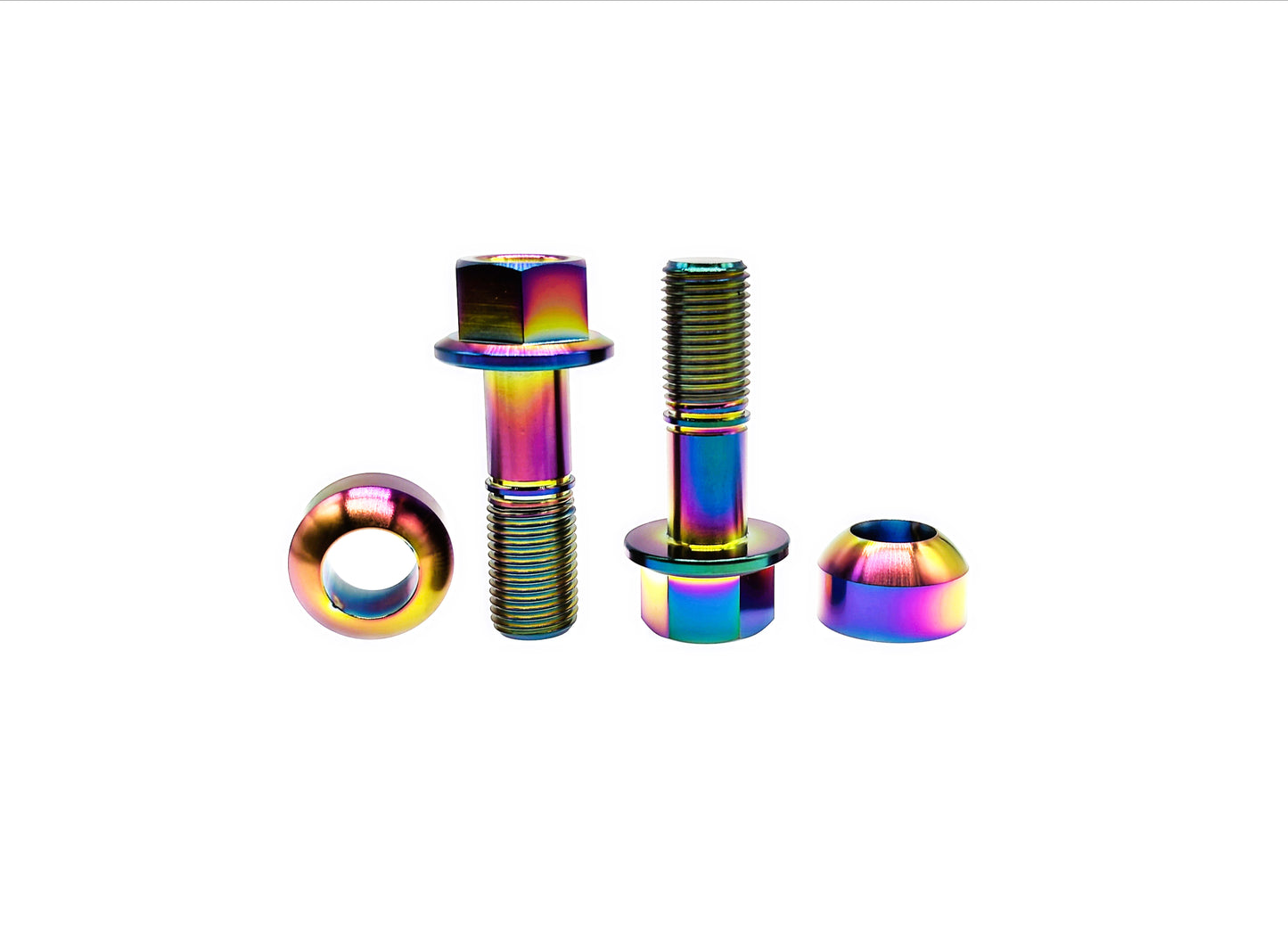 Titanium bolts M14×29 34 35 38 40 44mm Lug Bolts for Porsche cars,Pitch 1.5mm,by Tianswer