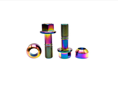 Titanium bolts M14×29 34 35 38 40 44mm Lug Bolts for Porsche cars,Pitch 1.5mm,by Tianswer