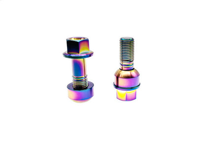 Titanium bolts M14×29 34 35 38 40 44mm Lug Bolts for Porsche cars,Pitch 1.5mm,by Tianswer