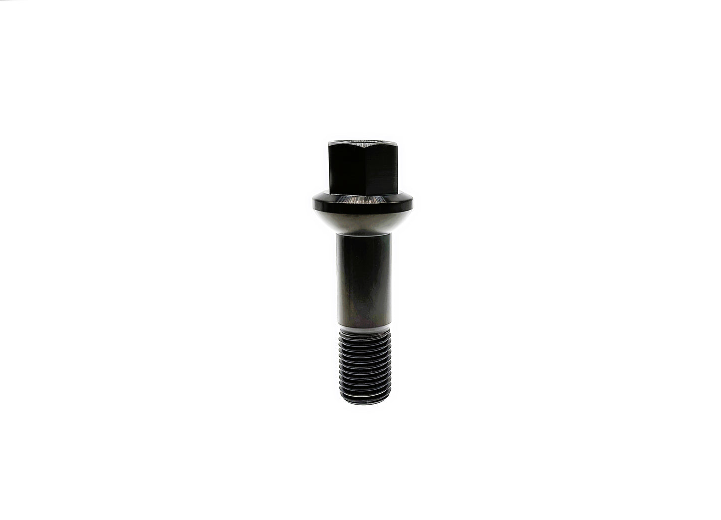 Titanium bolts M14×27 28 35 40 45 50mm Ball seat Lug Bolts for Mercedes-Benz cars,Pitch 1.5mm,by Tianswer