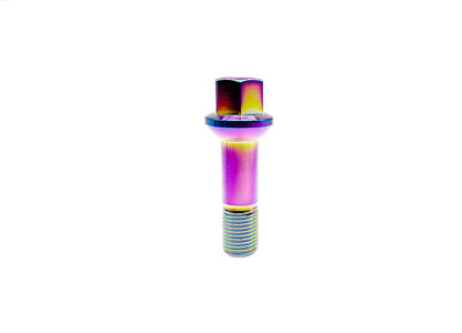 Titanium bolts M14×27 28 35 40 45 50mm Ball seat Lug Bolts for Mercedes-Benz cars,Pitch 1.5mm,by Tianswer