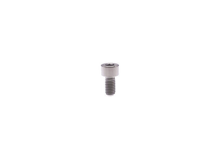 Natural titanium M5 DIN912 socket cap screw with cylindrical head and hex socket