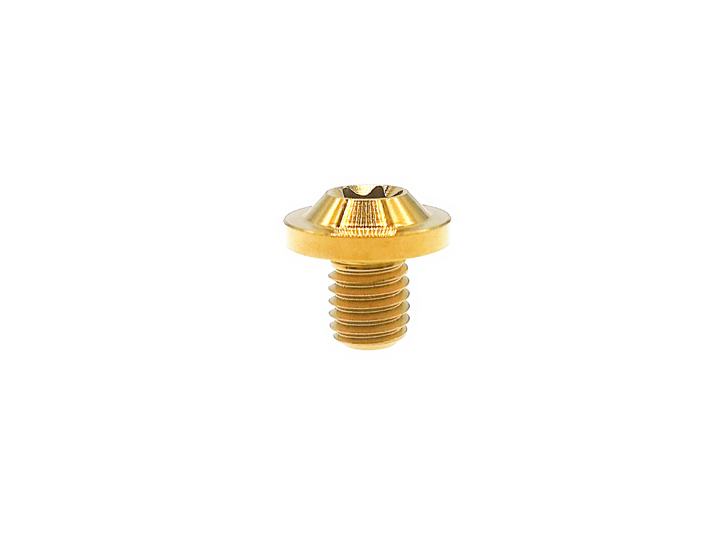 Titanium Bolt M5x10 12 15 20 25 30 35 40mm Flying Saucer Torx T25 Head Screw for Motorcycle Bike Disc Brake,Pitch 0.8mm,by Tianswer