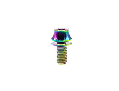 Titanium Bolt M5x12 15mm Hex Socket Head screw for bicycle bottle holder,Pitch 0.8mm, by Tianswer