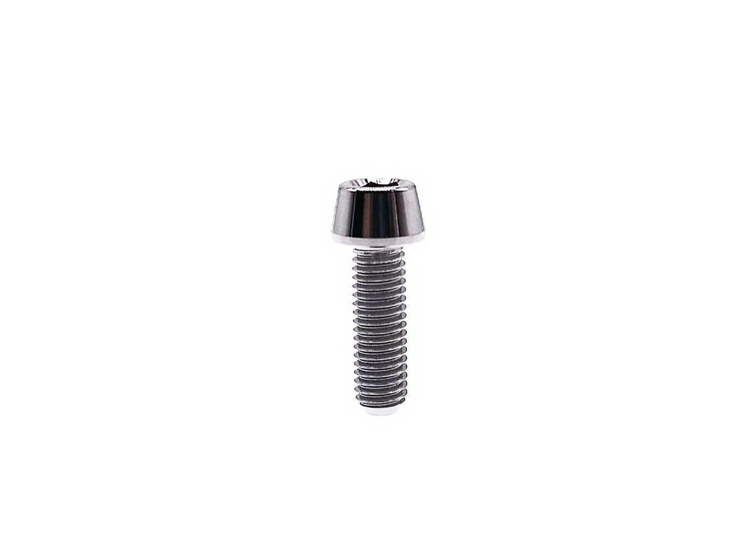 Titanium Bolt M5x10 12 16 18 20 25 30 35 40 45 50 55 60 65 70mm Hex socket cap screw with tapered head for Bike,Pitch 0.8mm, by Tianswer