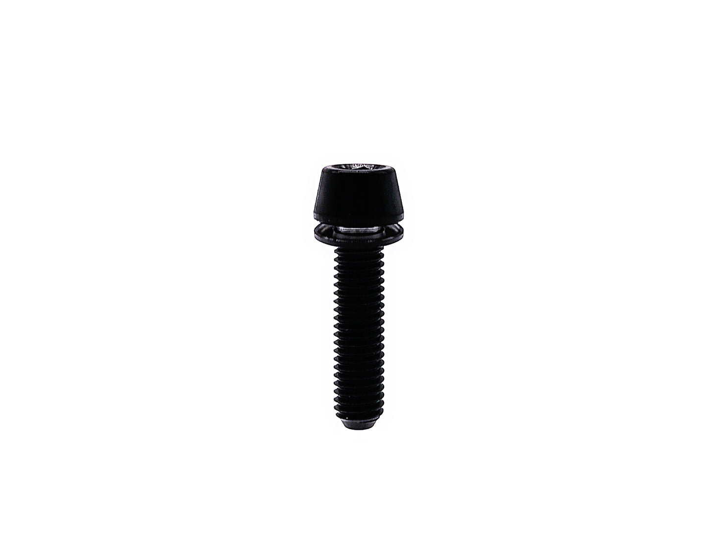 Titanium Bolt M6x16 18 20 25 30 35 40mm Hex socket cap screw with tapered head and Anti-fall off Ti Washer  for Bike, Pitch 1mm, by Tianswer