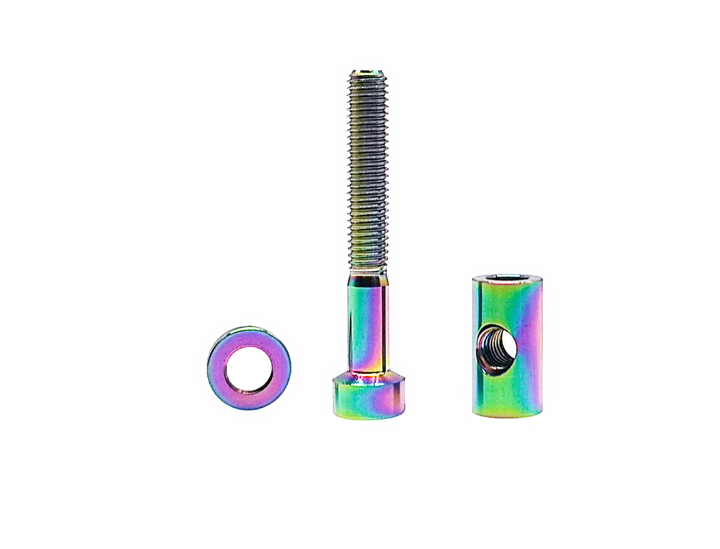 Titanium Bolt M5x30 35 40mm Bicycle Seatpost Screw for Bicycle Replacement Parts,1 Set , by Tianswer