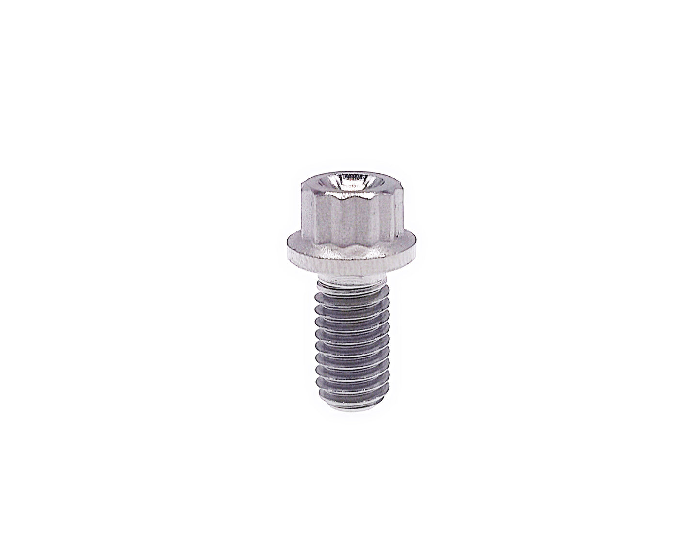 Titanium Bolt M6x10 15 20 25 30 35 40 45 50mm  Bi-Hex/12point Flange Bolts  for Engine,fastening screws,Pitch 1mm,by Tianswer
