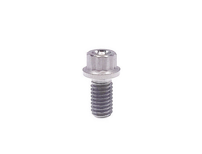 Titanium Bolt M6x10 15 20 25 30 35 40 45 50mm  Bi-Hex/12point Flange Bolts  for Engine,fastening screws,Pitch 1mm,by Tianswer