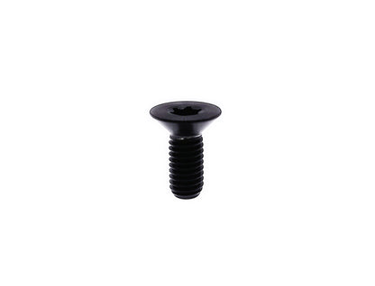 Titanium Bolt M6x10 15 20 25 30mm Full Thread Flat Countersunk Torx T30 Head Screw for Bike ,Steering wheel,Pitch 1mm , by Tianswer