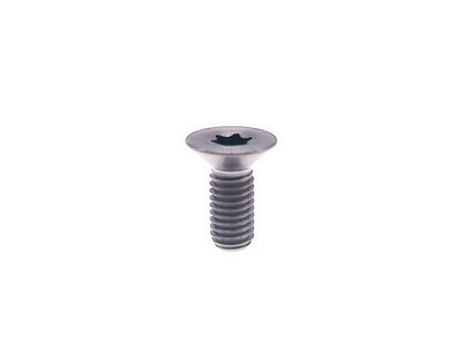 Titanium Bolt M6x10 15 20 25 30mm Full Thread Flat Countersunk Torx T30 Head Screw for Bike ,Steering wheel,Pitch 1mm , by Tianswer