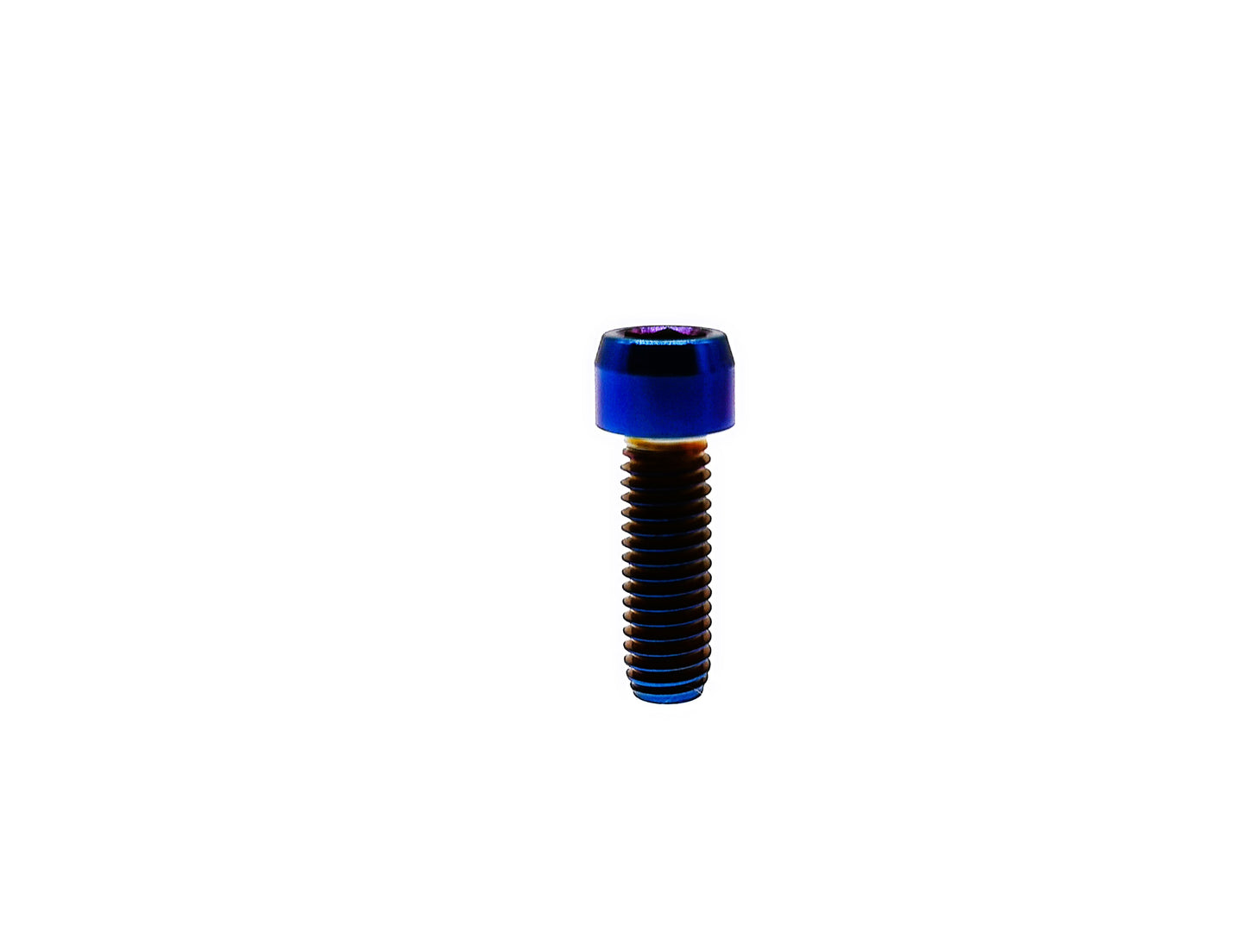 Titanium Bolt M6x10 15 20 25 30 35 40 45 50mm Chamfered Column Hex Socket Head Screw for Bicycle,Pitch 1mm, by Tianswer