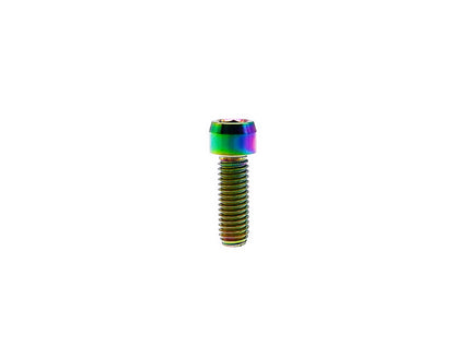 Titanium Bolt M6x10 15 20 25 30 35 40 45 50mm Chamfered Column Hex Socket Head Screw for Bicycle,Pitch 1mm, by Tianswer