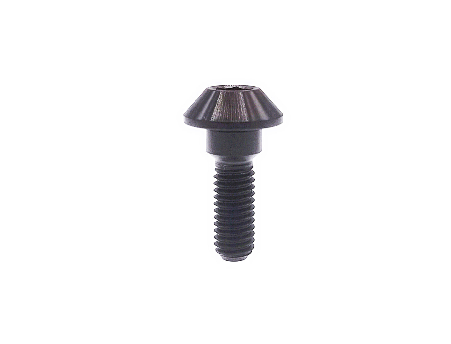Titanium Bolt M6x20 25 30mm Tapered ball Hex Socket Head Screw for Suzuki GSXR Yamaha Motorcycle Brake Disc ,Pitch 1mm,by Tianswer