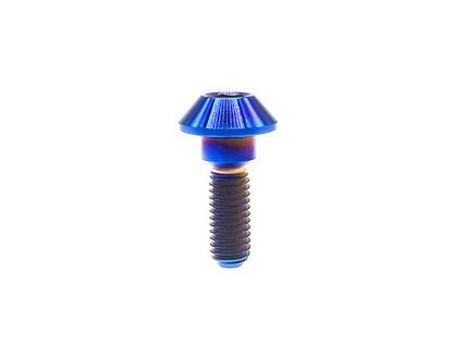 Titanium Bolt M6x20 25 30mm Tapered ball Hex Socket Head Screw for Suzuki GSXR Yamaha Motorcycle Brake Disc ,Pitch 1mm,by Tianswer