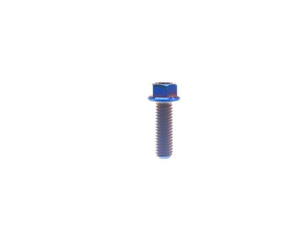 Titanium Bolt M6x10 15 20 25 30 35 40 45 50 55 60 65 70 75 80 85 90mm Small Flange Hex Head Screw for Bicycles and Motorcycles,Pitch 1mm,by Tianswer