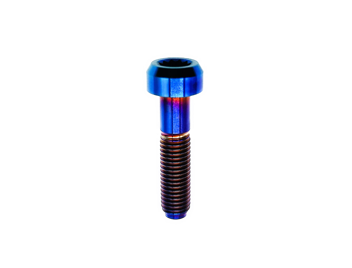 Titanium Bolt M7×1×24.5 32mm Inner 12point Flange Bolts  for Car Wheel hub screws,BBS specific,Pitch 1mm, by Tianswer