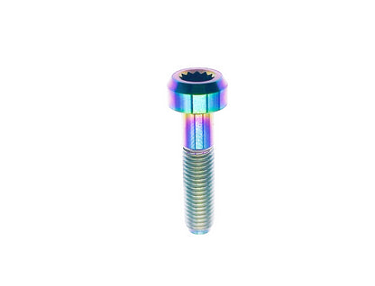 Titanium Bolt M7×1×24.5 32mm Inner 12point Flange Bolts  for Car Wheel hub screws,BBS specific,Pitch 1mm, by Tianswer