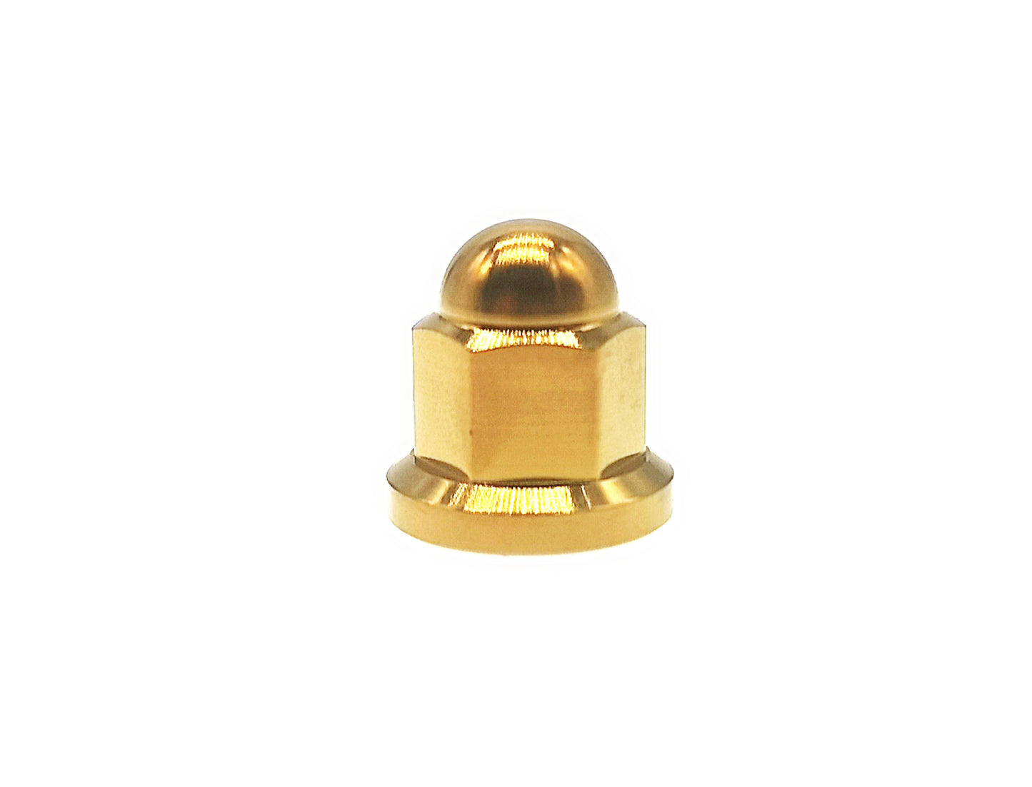 Titanium Nut M6 M8 M10 Dome Nut for Bike Motorcycle Car ,Pitch 1/1.25mm, by Tianswer