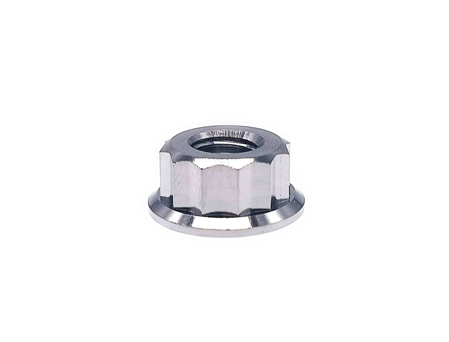 Titanium Nut M5 M6 M8 M10 M12  Bi-Hex/12point Flange Nut for Bike Motorcycle Car ,Pitch 0.8/1/1.25/1.5mm, by Tianswer
