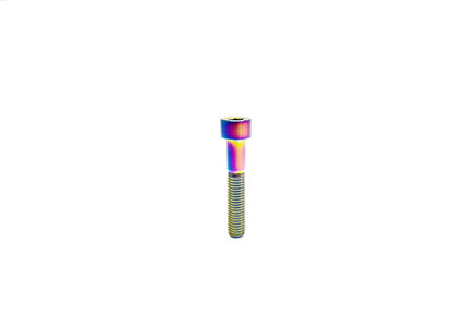 Titanium Bolt M5x10 12 16 18 20 25 30 35 40 45 50 55 60 65 70mm DIN912 Column Hex Socket Head Screw for Bike Motorcycle,Pitch 0.8mm,by Tianswer