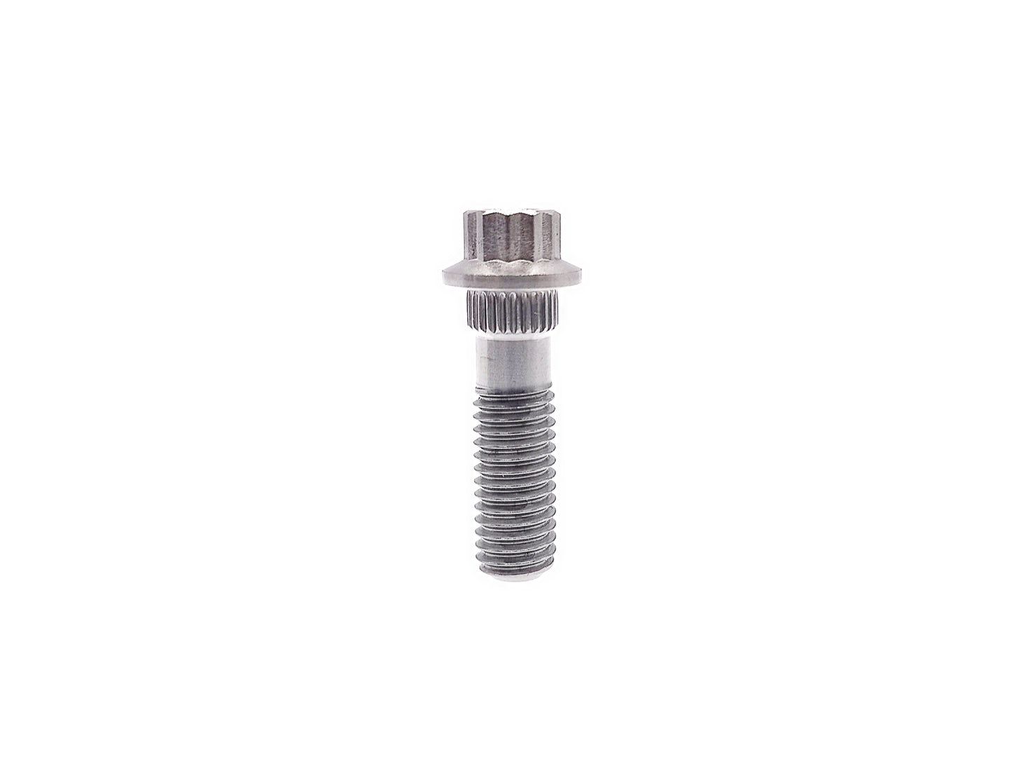 Titanium Bolt M8×28 30 32mm Bi-Hex/12point Flange Bolts  for Car Wheel hub,fastening screws,BBS specific,Pitch 1/1.25mm,by Tianswer