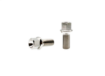 Natural titanium M14x1.5 ball seat hex lug bolt for Audi and Volkswagen